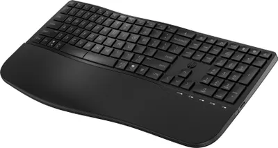 Productafbeelding van HP Toetsenbord 685 Comfort met duale modus, Volledige grootte (100%), Draadloos, RF draadloos + Bluetooth, Membraantoetsen, Zwart