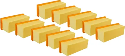 Produktbild von vhbw 10x Flachfaltenfilter Ersatz für Kärcher 6.414-498.0 für Staubsauger