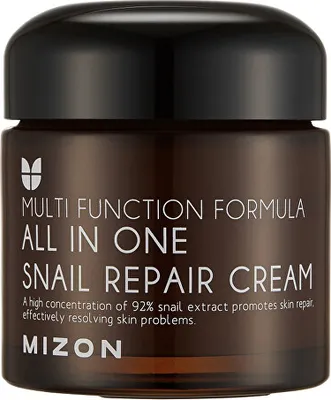 Produktbild von Regenerierende Gesichtscreme mit 92 % Schneckenschleimfiltrat (All In One Snail Repair Cream), 35 ml - Tube