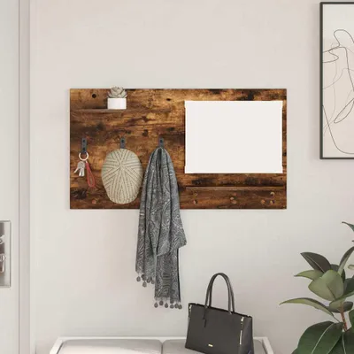 Obrázek produktu pro Maison Exclusive – Nástěnná konzole pro noční stolek, kouřová dubová barva