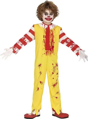 Immagine prodotto di Fiestas Guirca - Costume da clown  per bambini FG690 (116) (giallo/rosso)