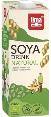 Productafbeelding van Lima Soya Drink Natural  (1000 ml)
