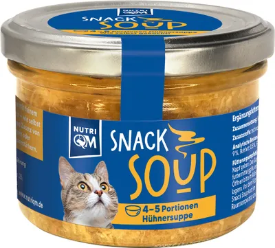 Produktbild von NutriQM Snack Soup Huhn 6 x 190 g