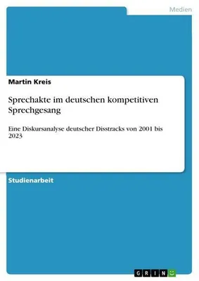 Produktbild von Sprechakte im deutschen kompetitiven Sprechgesang