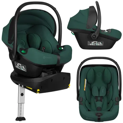 Obrázek produktu pro Autosedačka Lionelo Astrid i-Size Set Plus, otočná o 180°, s ISOFIX základnou, vhodná pro děti od 40 do 87 cm a do 13 kg - barva: zelená
