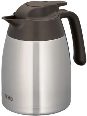 Produktbild von THERMOS THV Thermoskanne 1,00 l, 12 h heiß, stainless steel mat
