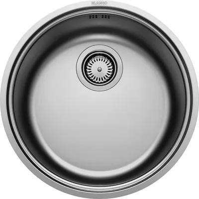 Produktbild von BLANCO RONDOSOL IF flächenbündige Spüle / Edelstahl / Bürstfinish / Stopfen