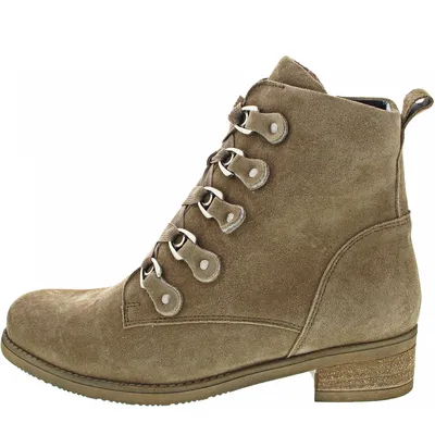 Produktbild von Waldläufer Hienna Damen Schnürstiefel in Beige, Größe 5