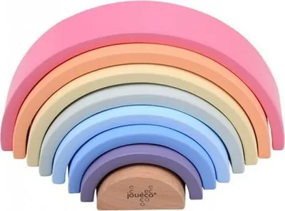 Obrázek produktu pro Dřevěná duha Rainbow 8ks 12m+