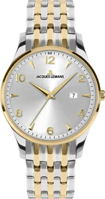 Jacques Lemans 1-2216H Damenuhr Quarz London Zweifarbig 1