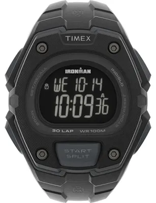 Produktbild von Timex IRONMAN Triathlon Digitaluhr TW5M48600, 10 ATM wasserdicht, Indiglo-Beleuchtung