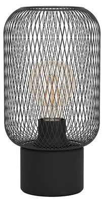 Immagine prodotto di Lampada Da Scrivania Industrial Wrington 1 Luce Acciaio Nero