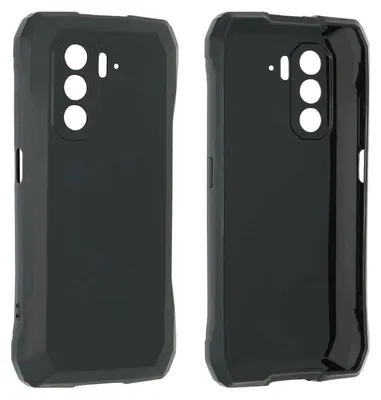 Immagine prodotto di Custodia protettiva Caseroxx, realizzata in TPU, compatibile con Blackview Rock 3, custodia in gomma per cellulare, colore nero