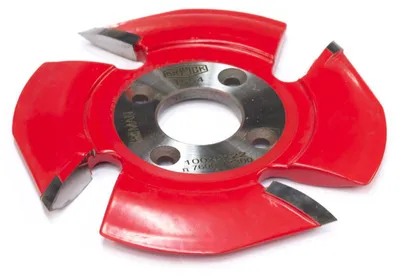 Produktbild von BRÜCK HW-Harzgallenfräser 100 x 8 x 22 mm Z 4 mit 4 NL f. Lamello | 1554