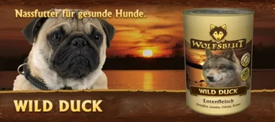 Produktbild von Wolfsblut - Wild Duck - Dose 6 x 800 g