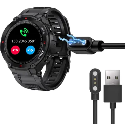 Immagine prodotto di Blueshaweu, compatibile con lo smartwatch CyberDyer K22, caricabatterie, Blueshaweu magnetico