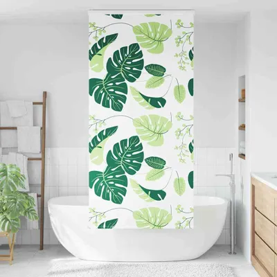 Immagine prodotto di Tenda a Rullo Doccia Cassonetto 100x240 cm Larghezza Tessuto