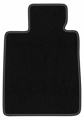 Image de Tapis conducteur en moquette pour BMW 7 G11 2015- (berline courte) – 1 pièce, noir, sur mesure – Wielganizator BASIC