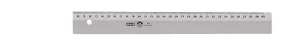 Produktbild von M + R 10400000 Lineal 40,0 cm, rauchgrau