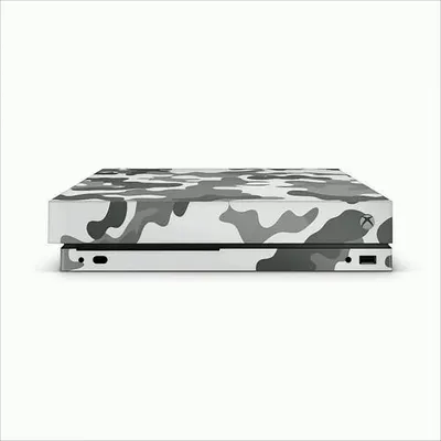 Produktbild von XBOX ONE X Skin - Design Aufkleber Camouflage Grey