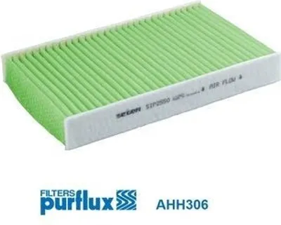 Image de PURFLUX AHH306 Filtre d'habitacle Filtre à pollen pour RENAULT Megane III à hayon (BZ0/1)