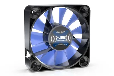 Produktbild von Noiseblocker BlackSilentFan XM1 40x40x10 (Schwarz) (XM1)