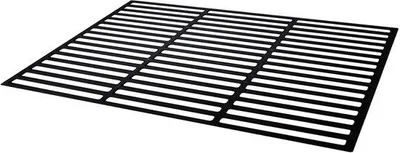 Produktbild von Gietijzeren Grillrooster - Rechteckige Grillplatte, 9 mm dick - Grillzubehör für Gasgrill, Backofen (54 x 34 cm)