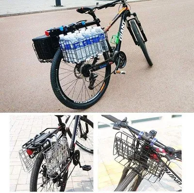 Produktbild von Famanu Fahrradkorb Hochwertig und faltbar - Schwarz