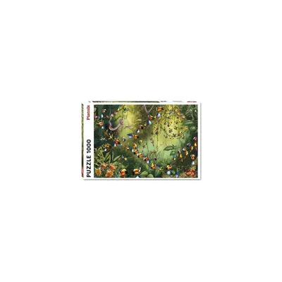 Produktbild von Piatnik 549144 - Puzzle 1000 T. Tukans Im Dschungel