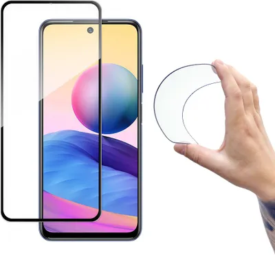 Produktbild von Flexibles Glas Wozinsky für Xiaomi Redmi Note 10 5G - Schwarz KP10164