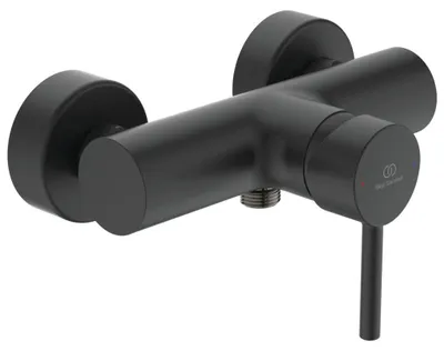 Produktbild von Ideal Standard Brausearmatur Ceraline Aufputz BC200XG Schwarz (Silk Black)
