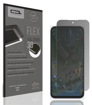 Produktbild von Full Cover Privacy Blickschutzfolie für Oppo A6k Folie Anti-Shock