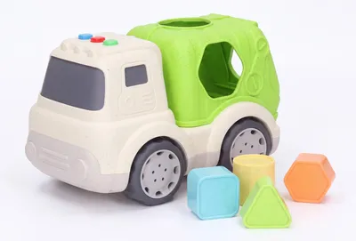 Produktbild von Wiky Vehicles Formsortierer Müllauto mit Licht und Sound 16 cm ab 18 Monaten
