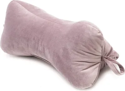 Produktbild von H&F | Kissen Kopfkissen Lesekissen Leseknochen Nackenkissen Nackenrolle Knochenkissen Reisekissen Waschbar, für Bett, Sofa | Farbe: Rosa 1-er