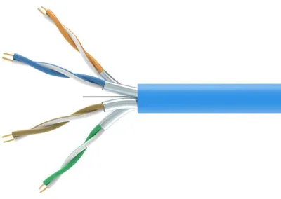 Productafbeelding van Equip installatiekabel Cat6A U/FTP Dca, 305,00 meter, blauw, LSZH