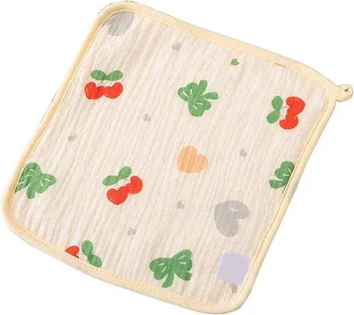 Immagine prodotto di Set da 2 salviette in cotone per neonati, molto assorbenti, per pelli delicate, adatte ai neonati, asciugamani, salviette detergenti