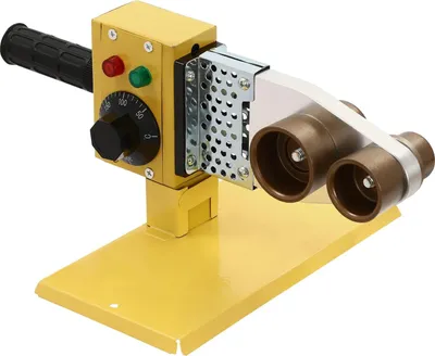Obrázek produktu pro Svářečka plastových trubek - Svářečka trubek - 800 W - 20-63 mm - 220 V - EU zástrčka - žlutá