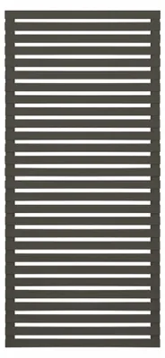 Produktbild von Plus Zaun Harmoni 83 x 180 cm umbragrau fungizidbehandelt