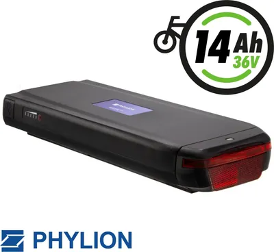 Produktbild von Phylion Fahrradbatterie 37V 14AH Joycube Wall-es