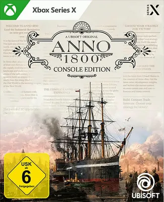 Produktbild von Ubisoft ANNO 1800 Console Edition, Xbox Series X, T (Jugendliche)
