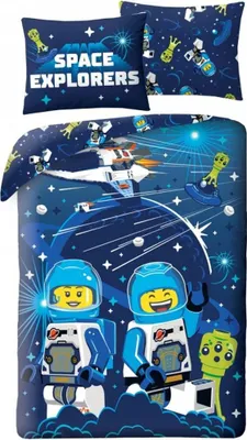 Obrázek produktu pro Ložní povlečení z mikrovlákna LEGO - Space Explorers
