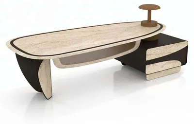 Immagine prodotto di Scrivania  design moderno per ufficio, postazione di lavoro esecutiva
