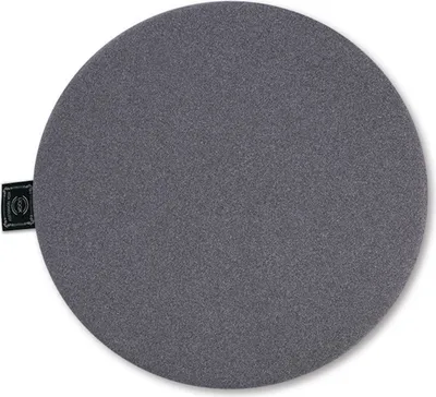 Produktbild von Sitzen Kissen bequemer moderner Stil verdickter rund Sitzsitz handgefertigter Bodenbodenpouf für Veranda-Dunkelgrau