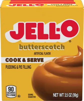 Produktbild von Jell-O Butterscotch Cream Instant Pudding & Pie Filling 96g
