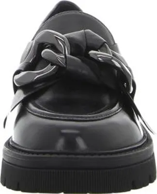 Produktbild von Damen Slipper schwarz für den Alltag, sehr bequem und mit einfachem Einstieg