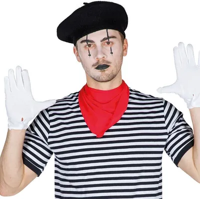 Produktbild von Halstuch Pantomime rot