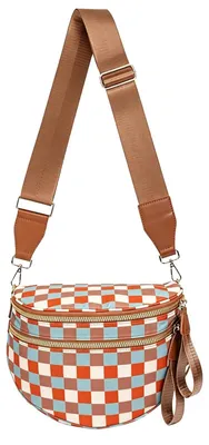 Productafbeelding van Omgoods - Ruime Crossbody Bag voor Dames met Schouderband