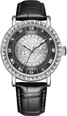 Zdjęcie produktu dla Zegarek LIGE DE-29502 - Elegancja w Czerni KP29502