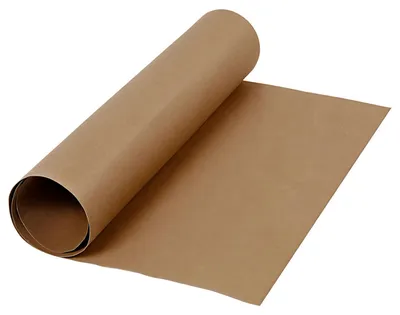 Produktbild von Kunstlederpapier dunkelbraun, 1mtr.