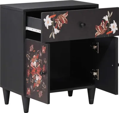 Produktbild von vidaXL Nachttisch Mehrfarbig 50 x 33 x 60 cm Massivholz Mango